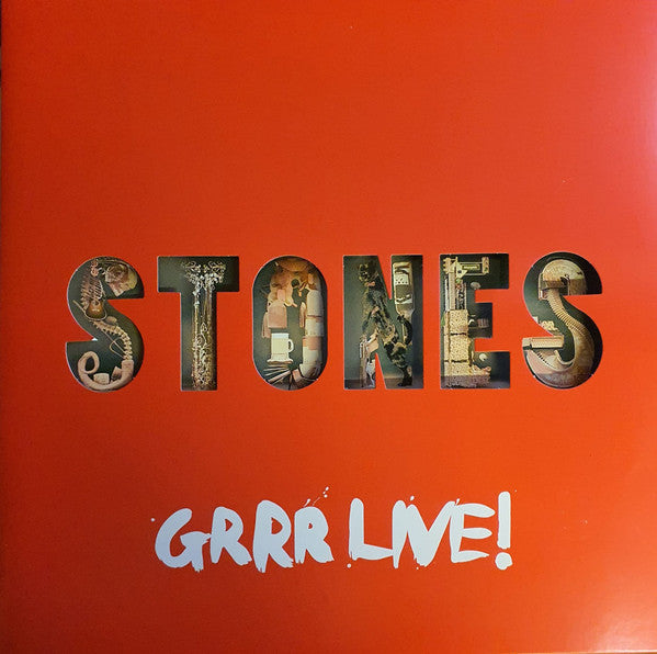 The Rolling Stones : Grrr Live!  (3xLP, Album, Ltd, S/Edition, Whi)