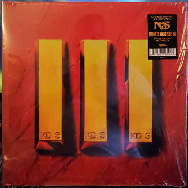 Nas : King's Disease III (2xLP, Album, Ltd, Red)