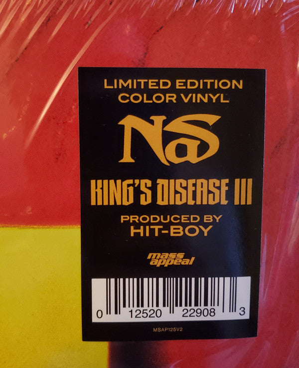 Nas : King's Disease III (2xLP, Album, Ltd, Red)