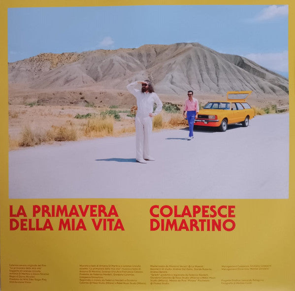 Colapesce, Dimartino : La Primavera Della Mia Vita (Colonna Sonora Originale Del Film) (LP, Ltd, Num)