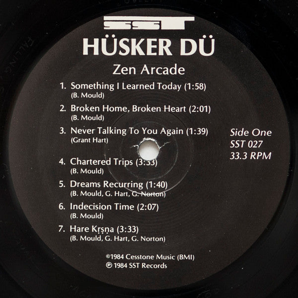 Hüsker Dü : Zen Arcade (2xLP, Album, RE, Gat)