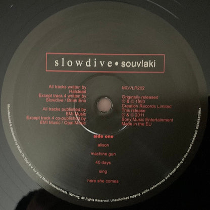 Slowdive : Souvlaki (LP, Album, RE, RP, 180)