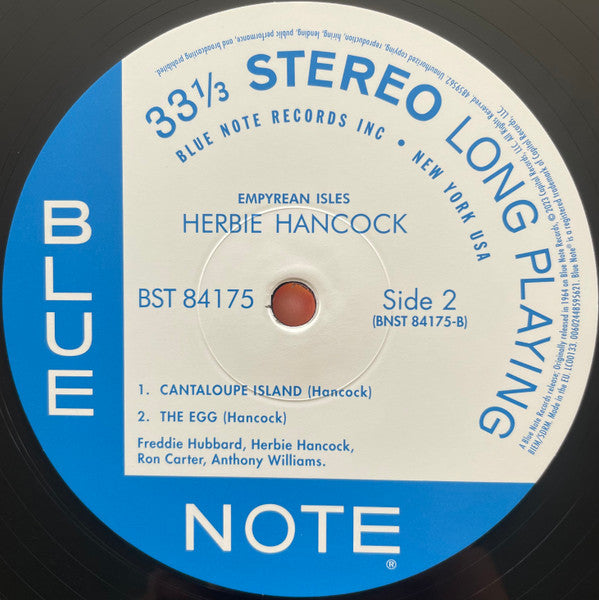 Herbie Hancock : Empyrean Isles (LP, Album, RE, 180)