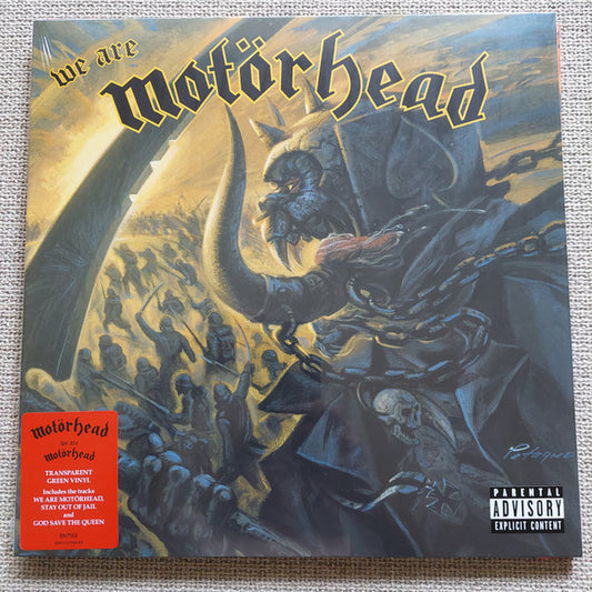 Motörhead : We Are Motörhead (LP, Album, RE, Gre)