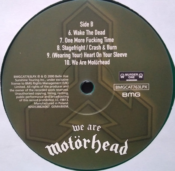 Motörhead : We Are Motörhead (LP, Album, RE, Gre)