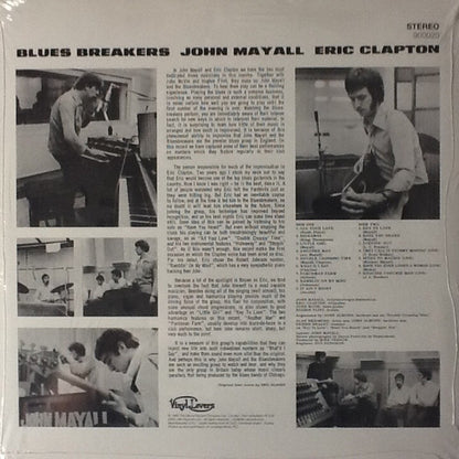 John Mayall With Eric Clapton : Blues Breakers (LP, Album, RE, 180)