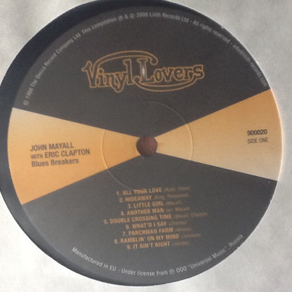 John Mayall With Eric Clapton : Blues Breakers (LP, Album, RE, 180)