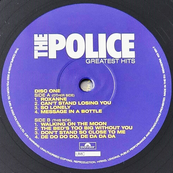 The Police : Greatest Hits (2xLP, Comp, RE, RM, 180)
