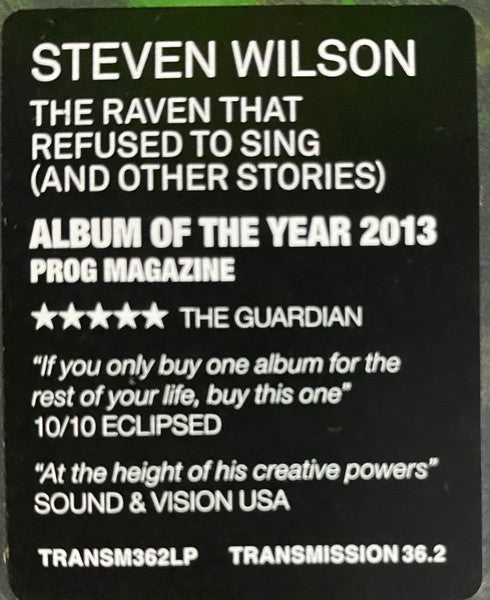 Steven Wilson : The Raven That Refused To Sing (And Other Stories) (2xLP, Album, RE)