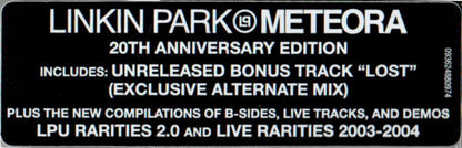Linkin Park : Meteora (20t + CD, Album, RE + CD, Comp + CD, Comp)