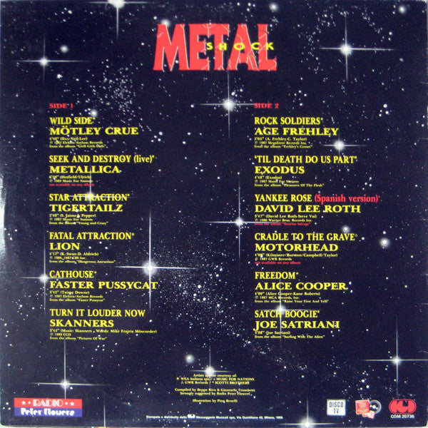 Various : Metal Shock (LP, Comp)