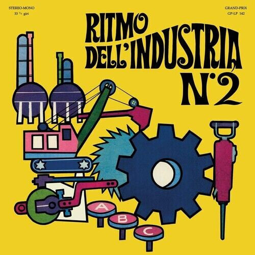 Alessandro Alessandroni : Ritmo Dell'industria N.2 (LP, Ltd, RE, Yel)