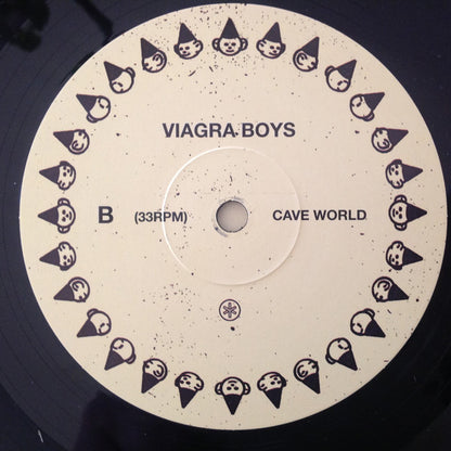 Viagra Boys : Cave World (LP, Album, RE, GZ )