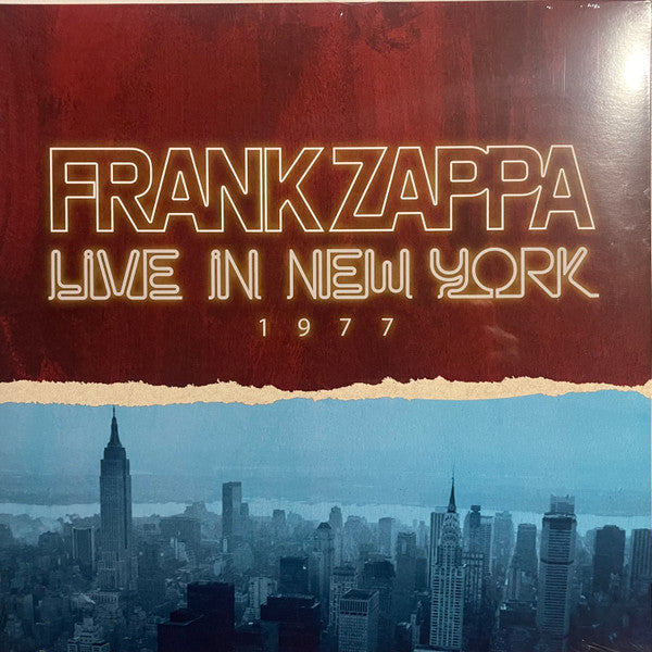Frank Zappa : Live In New York 1977 (2xLP, Num, Unofficial, Blu)
