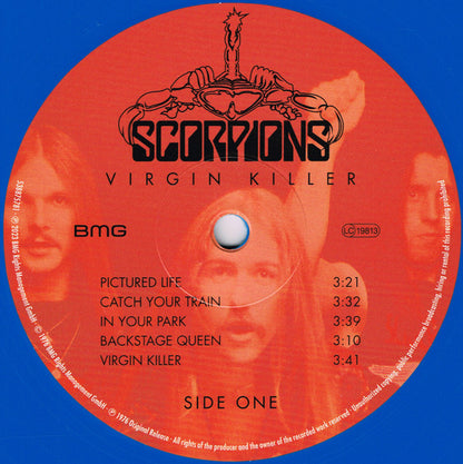 Scorpions : Virgin Killer (LP, Album, RE, RM, S/Edition, Blu)