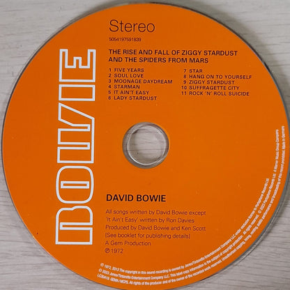 David Bowie : The Rise And Fall Of Ziggy Stardust And The Spiders From Mars (CD, Album, RE, RM, RP)