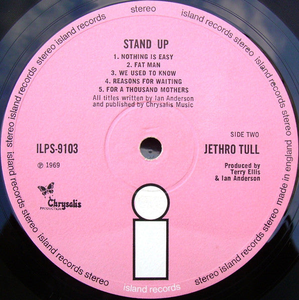 Jethro Tull : Stand Up (LP, Album, RP, 3rd)