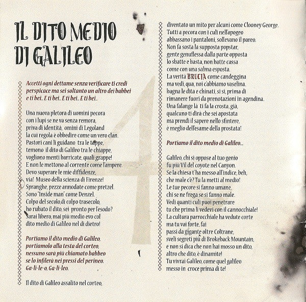 Caparezza : Il Sogno Eretico (CD, Album)