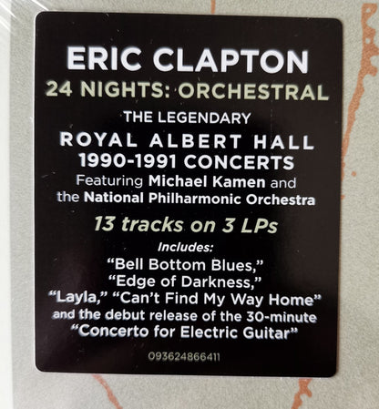 Eric Clapton : 24 Nights: Orchestral (3xLP, Album, 180)