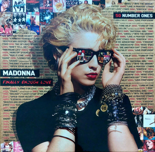 Madonna : Finally Enough Love (50 Number Ones) (Box, Comp, Ltd, RE, RM, Rai + LP, Red + LP, Ora + )