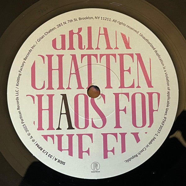 Grian Chatten : Chaos For The Fly (LP, Album)