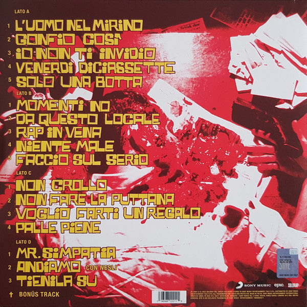 Fabri Fibra : Mr. Simpatia (2xLP, Album, RE, Gat)