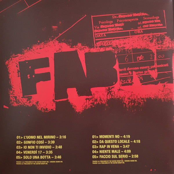 Fabri Fibra : Mr. Simpatia (2xLP, Album, RE, Gat)