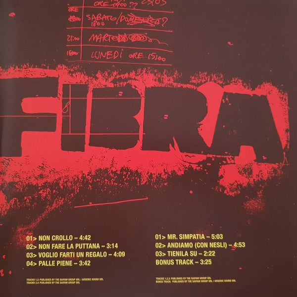 Fabri Fibra : Mr. Simpatia (2xLP, Album, RE, Gat)