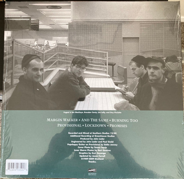 Fugazi : Margin Walker (12", EP, RE, RM, RP, Tra)
