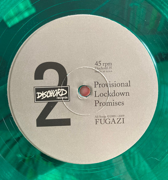 Fugazi : Margin Walker (12", EP, RE, RM, RP, Tra)