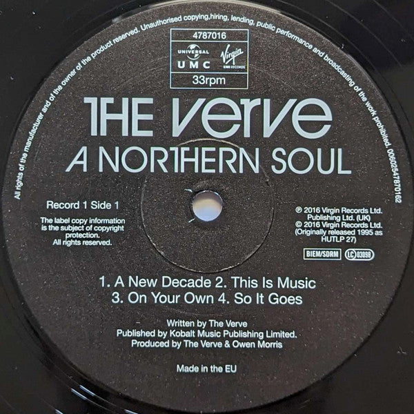 The Verve : A Northern Soul (2xLP, Album, RE, RM, 180)