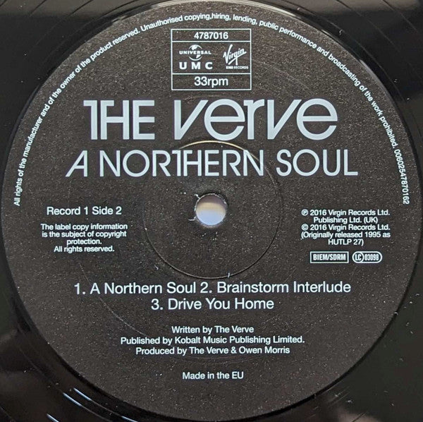 The Verve : A Northern Soul (2xLP, Album, RE, RM, 180)