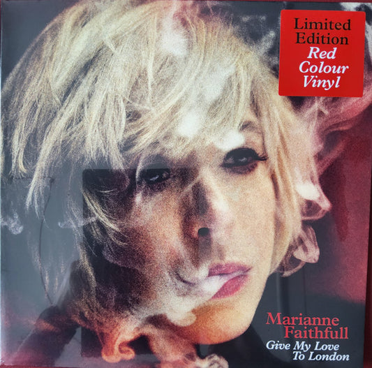 Marianne Faithfull : Give My Love To London (LP, Album, Ltd, RE, Red)