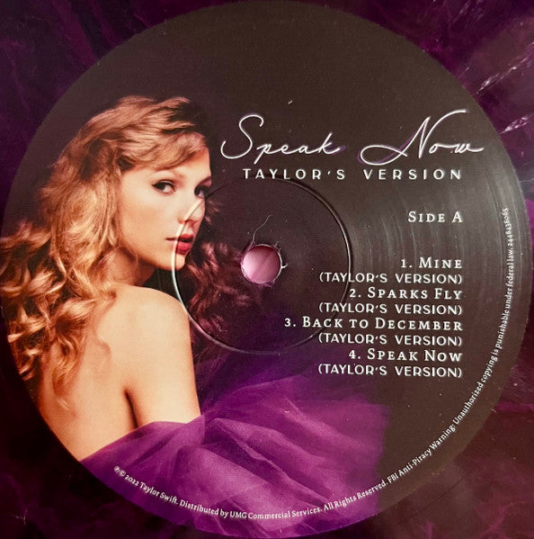 Taylor Swift : Speak Now (Taylor's Version) (3xLP, Album, Vio)