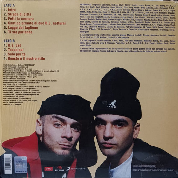 Articolo 31 : Strade Di Città (LP, Album, Ltd, RE)