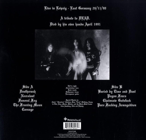 Mayhem : Live In Leipzig (LP, Album, RE)