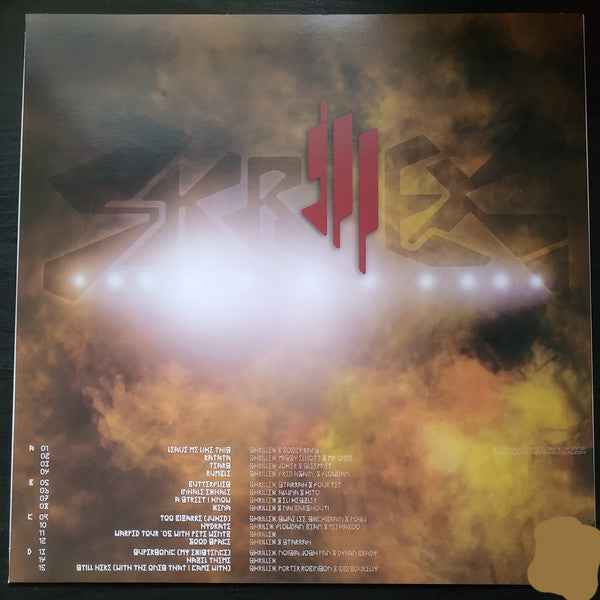 Skrillex : Quest For Fire (2xLP, Album, Red)