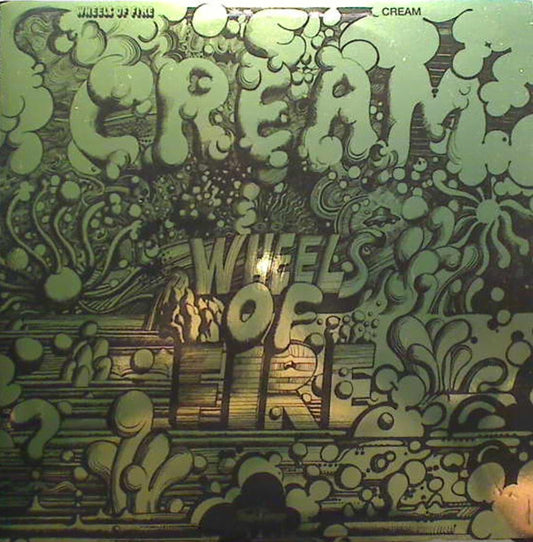 Cream (2) : Wheels Of Fire (2xLP, Album, RE, Gol)