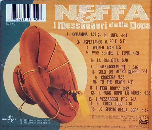 Neffa : Neffa & I Messaggeri Della Dopa (CD, Album, RE)