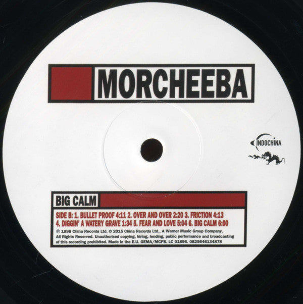 Morcheeba : Big Calm (LP, Album, RE, RP, 180)