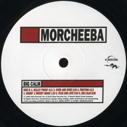 Morcheeba : Big Calm (LP, Album, RE, RP, 180)