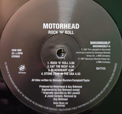 Motörhead : Rock 'N' Roll (LP, Album, RE, 180)