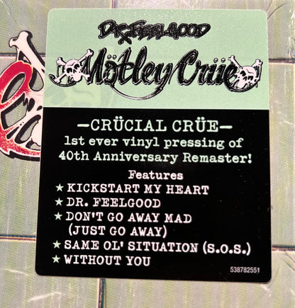 Mötley Crüe : Dr. Feelgood (LP, Album, RE, RM, 40t)