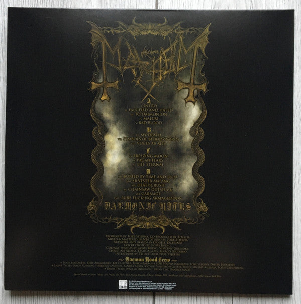 Mayhem : Daemonic Rites (2xLP, Album, 180)