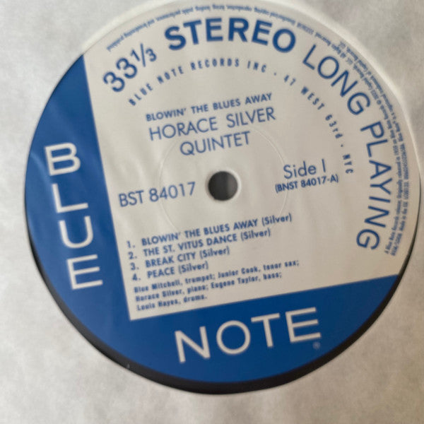 The Horace Silver Quintet & The Horace Silver Trio : Blowin' The Blues Away (LP, Album, RE, 180)