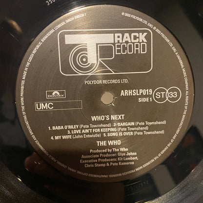 The Who : Who's Next (LP, Album, Dlx, RE, RM, Hal)