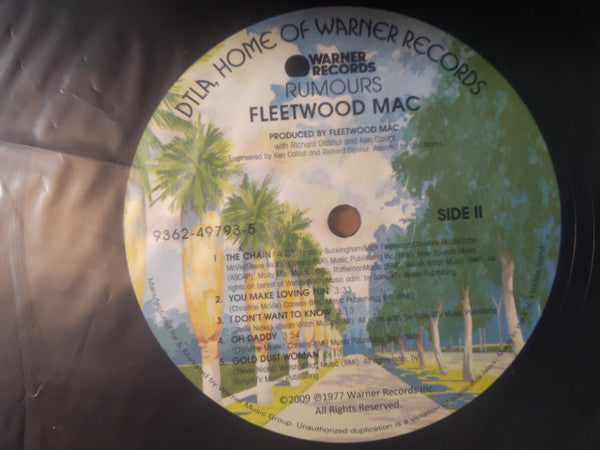 Fleetwood Mac : Rumours (LP, Album, RE)