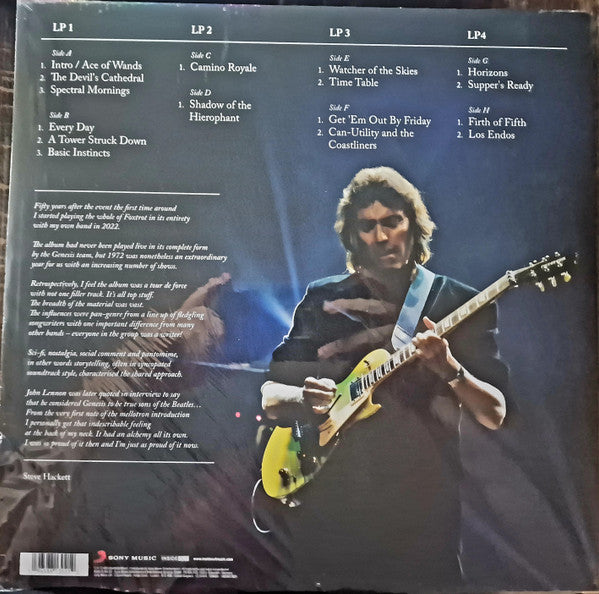 Steve Hackett : Foxtrot At Fifty + Hackett Highlights: Live In Brighton (4xLP, Album, Ltd, 180)