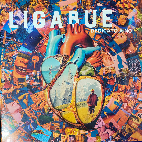 Luciano Ligabue : Dedicato A Noi (2xLP, Album, Ltd, Num, Yel)