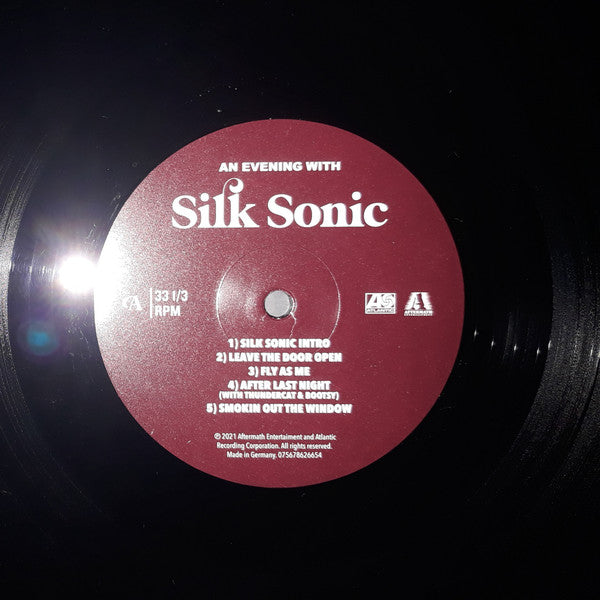 Silk Sonic : An Evening With Silk Sonic (LP, Album, RE)